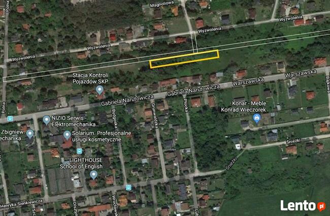 Sprzedam działkę budowlaną - Sulejówek 2545 m2