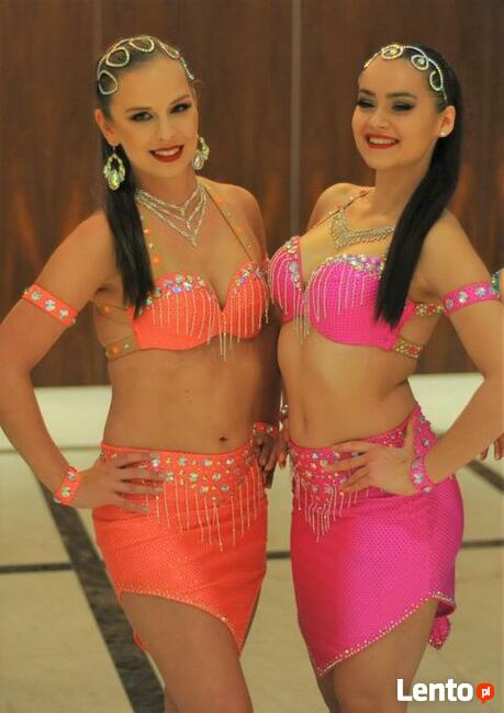 Pokaz tańca WESELE URODZINY samba taniec brzucha led show