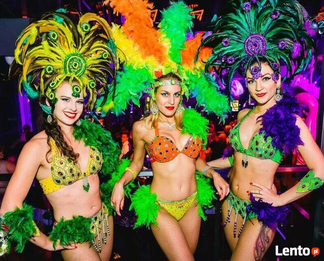 Pokaz SAMBA\ LED SHOW\ PIN UP\ GREAT GATSBY\ TANIEC BRZUCHA