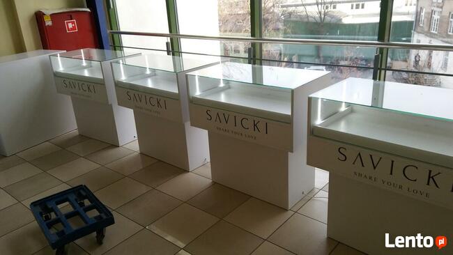 TANIO PRODUCENT meble sklepowe regały gabloty lady sklep