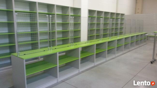 TANIO PRODUCENT meble sklepowe regały gabloty lady sklep