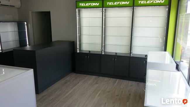 TANIO PRODUCENT meble sklepowe regały gabloty lady sklep