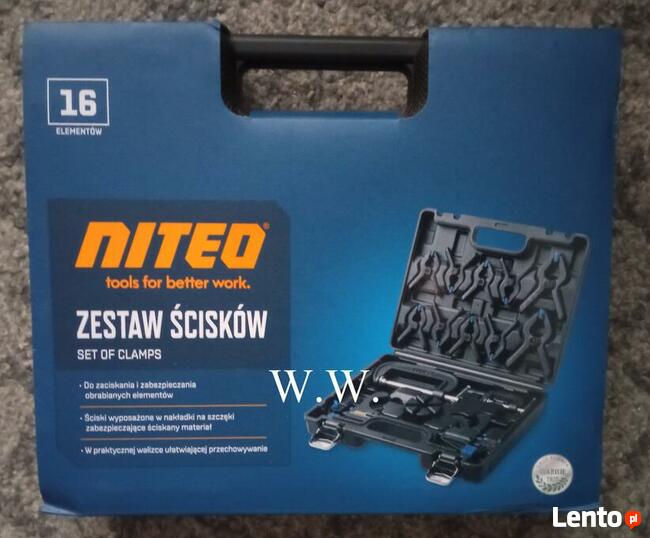 Zestawu ścisków Niteo