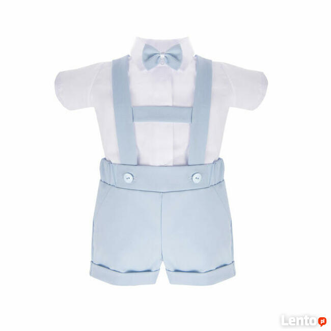 Ubranie komplet do chrztu dla chłopca