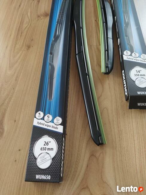 Wycieczki hybrydowe Oximo szyby przedniej 650mm, 350 mm.