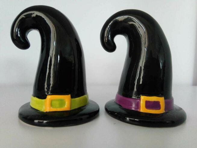 witches hat solniczka pieprzniczka kapelusze trick