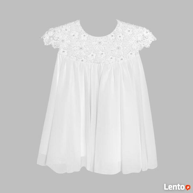 komplet do chrztu dla dziewczynki