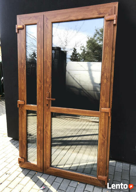 nowe drzwi złoty dąb 180x210 wzmocnione szczelne