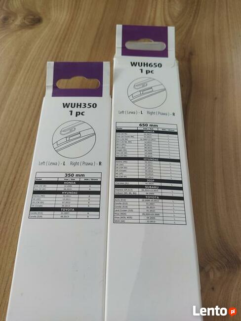 Wycieczki hybrydowe Oximo szyby przedniej 650mm, 350 mm.