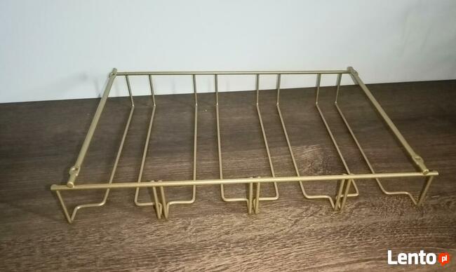 Uchwyt/ Wieszak na Klieliszki do Wina - Czarny, biały MAT