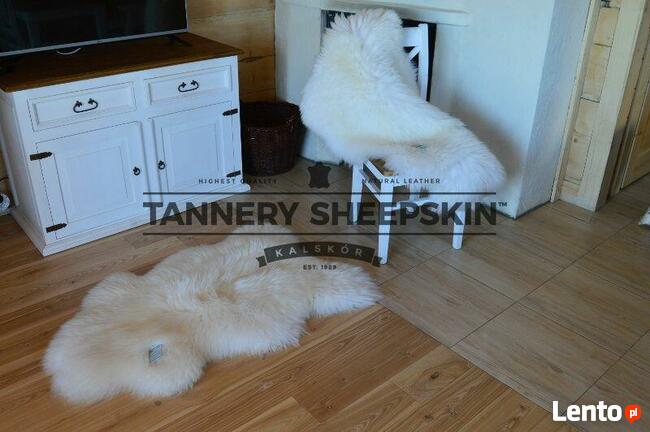 Skóra Owcza Biała Skóry Owcze Jagniątko SUPER CENA