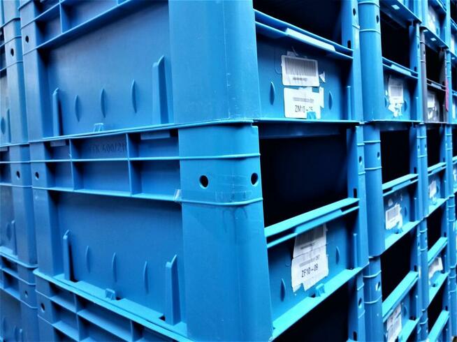 Pojemnik Skrzynka Kuweta Kosz Plastikowy Magazynowy Warsztat