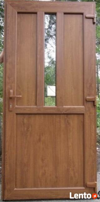 drzwi krótka szyba 100x210 klamka i wkładka do zamka GRATIS