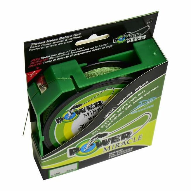 Plecionka Wędkarska 120 Metrów Nowej Generacji POWER MIRACLE