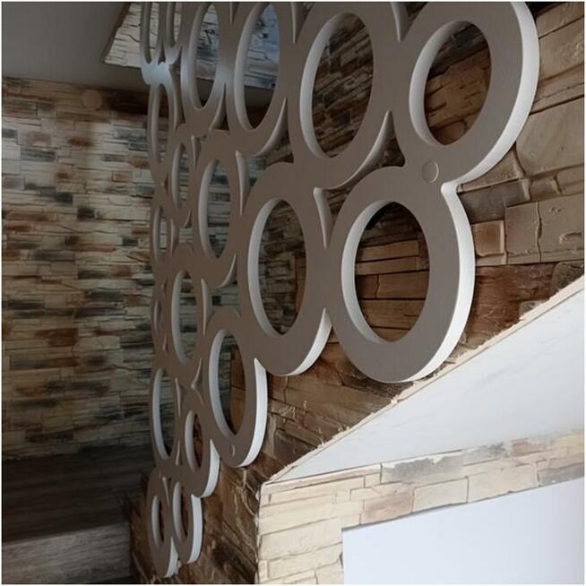 Balustrada wewnętrzna ażurowa