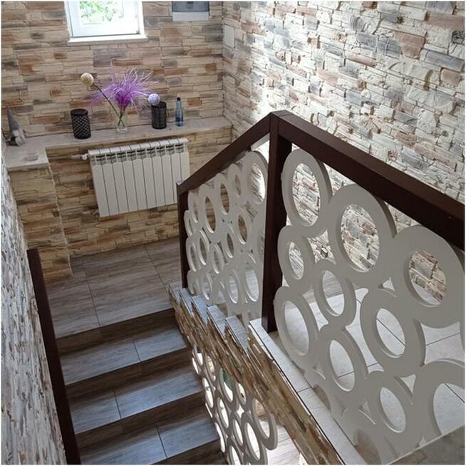 Balustrada wewnętrzna ażurowa