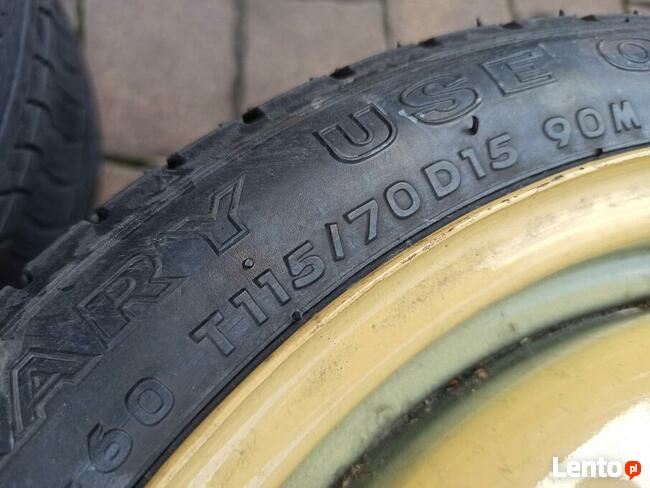 Mazda Premacy 15 koło zapasowe dojazdowe dojazdówka 5x114,3