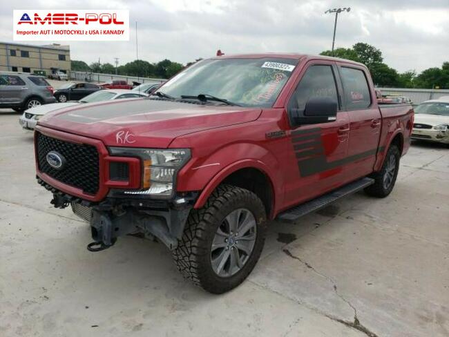 Ford F150 2018, 2.7L, 4x4, od ubezpieczalni