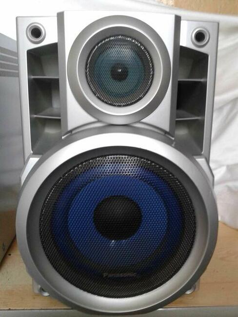 wieża PANASONIC z pilotem komplet