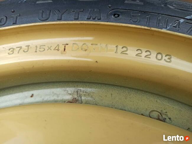 Mazda Premacy 15 koło zapasowe dojazdowe dojazdówka 5x114,3