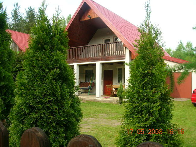 Mazury - Jerutki. Domek 150m od jez. i 50m od lasu