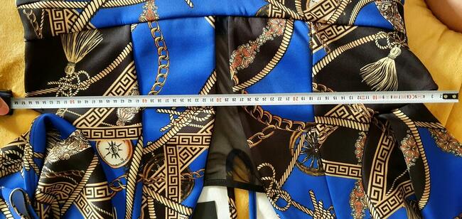 Paris ELEGANCKI LUKSUSOWY kombinezon na wesele r 46