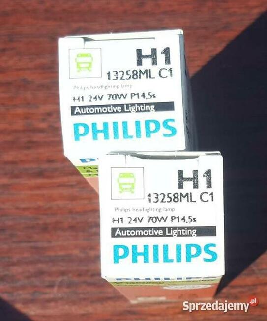 6 żarówek H1 24V 70W PHILIPS MASTERLIFE za 50zl
