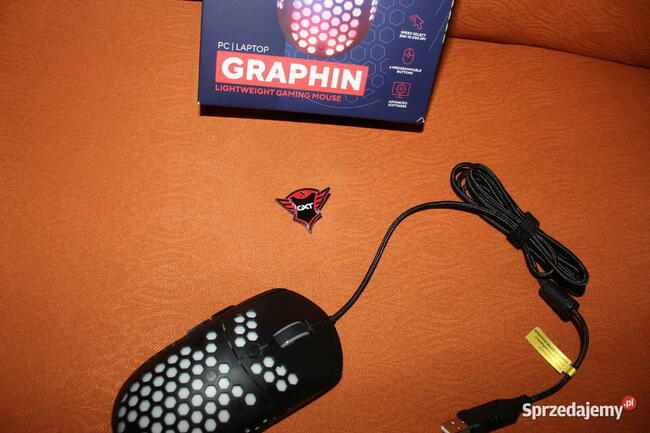 Mysz Trust GXT960 Graphin + przypinka Nowa