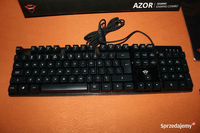 Trust GXT 838 Azor + podkładka Trust GXT 752 Nowa