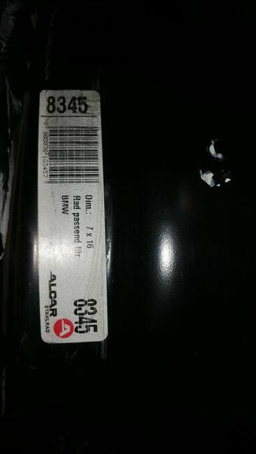 Felgi stalowe 16 120x5 BMW