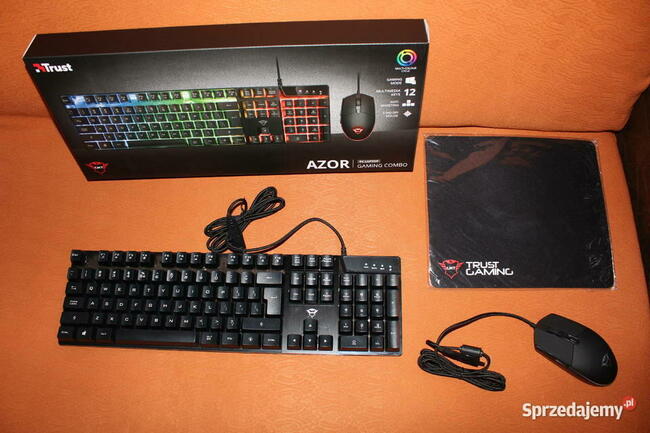 Trust GXT 838 Azor + podkładka Trust GXT 752 Nowa