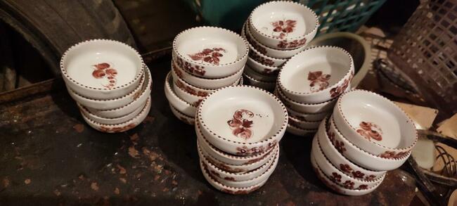 Piękna Stara Porcelana PRL ,Talerze ,kubki, Komplety,Spodki