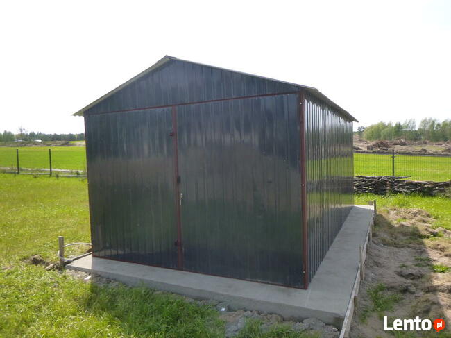 Garaż dwuspadowy KOLOR