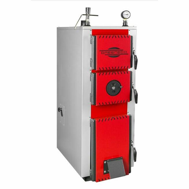Zgazowujący węgiel kocioł zasypowy 13kW 140m2 5klasa Atesty