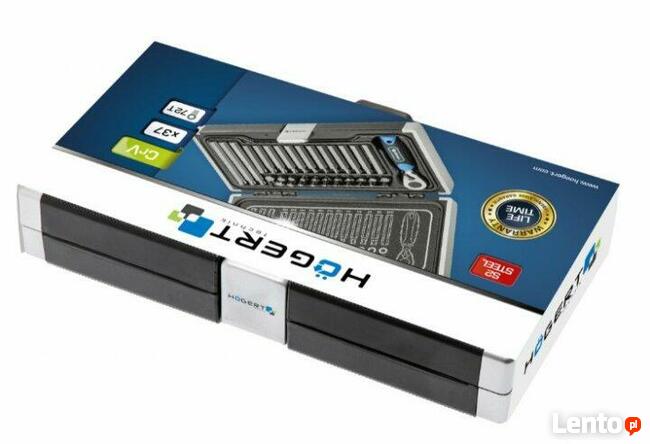 Zestaw Końcówek Wkretakowych z Grzechotką 37 szt. HOGERT