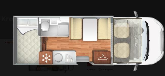Wynajem Kamper 6 osób Nowe Samochody - WOLNE TERMINY