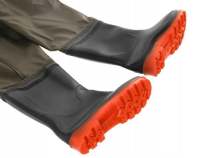 Wodery Spodniobuty Spodnie Wędkarskie Szelki 43 44 45 46