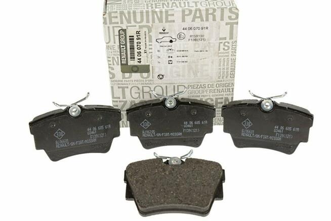 Klocki Hamulcowe Tył Trafic III Vivaro NV300 Talento Orygina