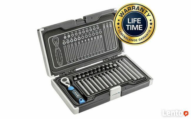 Zestaw Końcówek Wkretakowych z Grzechotką 37 szt. HOGERT