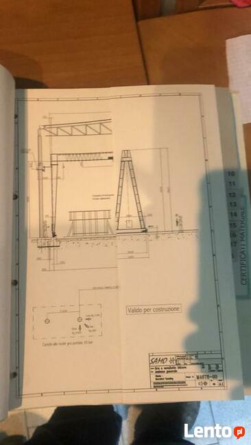 suwnica bramowa 10T-18m. jak nowa