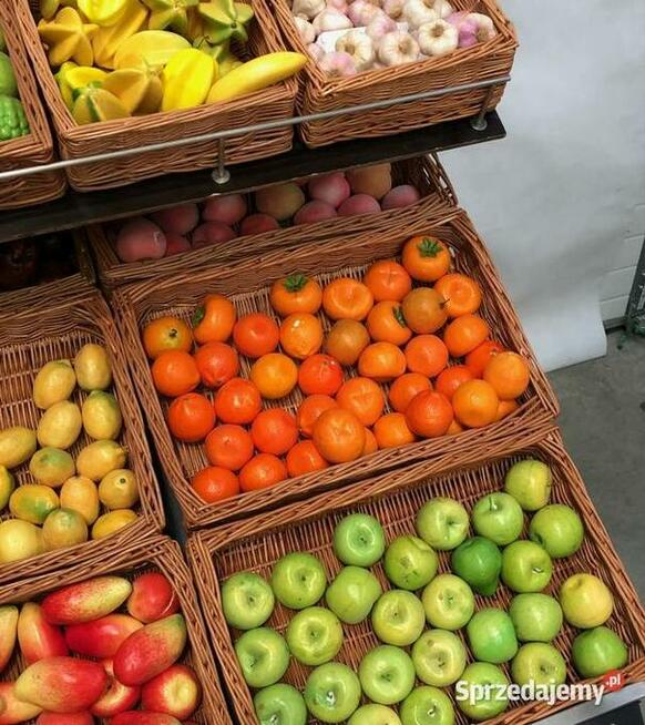 Regał na warzywa owoce warzywniczy owocowy 2-poziomowy