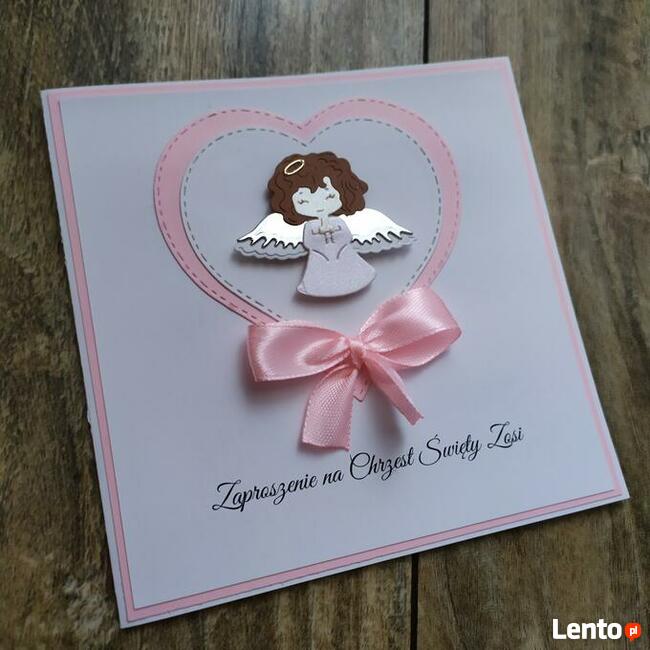 Zaproszenia na chrzest święty