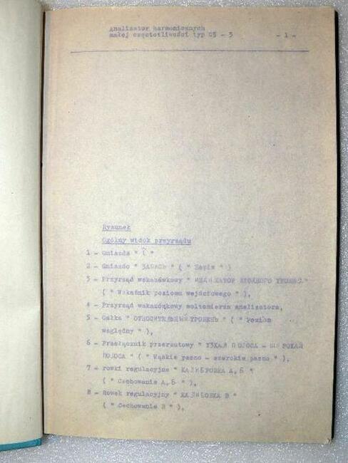 tłumaczenie instrukcja analizator harmoni częstotli C5-3