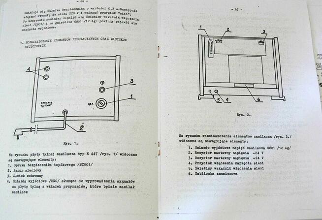 WOBULATOR generator K937 instrukcja