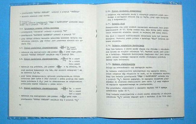 Instrukcja obsługi MIERNIK LAMP TYP P-508 ELPO