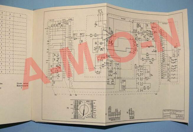 Instrukcja multimetr V-640 MERATRONIK V640