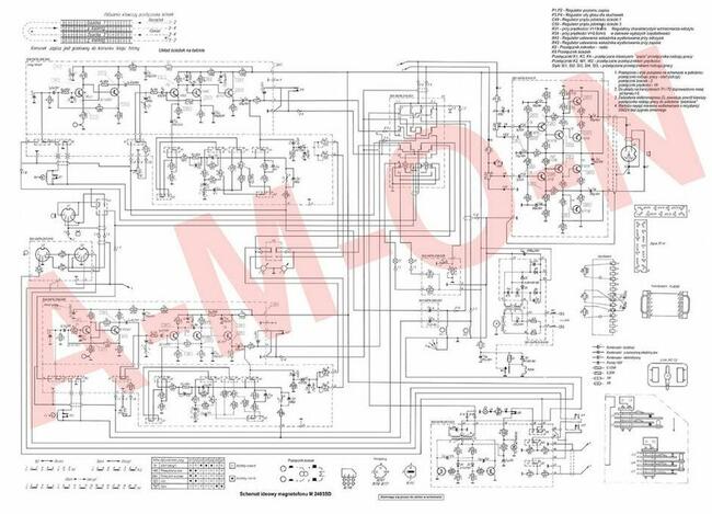 Instrukcja magnetofonu M 2403 SD DAMA PIK UNITRA