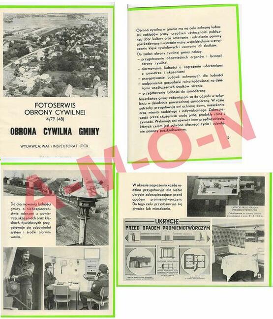 FOTOSERWIS OBRONY CYWILNEJ nr 4/79 . . . . . . . . . . . .