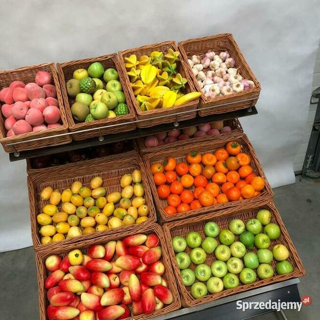 Regał na warzywa owoce warzywniczy owocowy 2-poziomowy