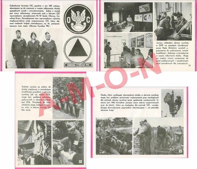 FOTOSERWIS OBRONY CYWILNEJ nr 4/81